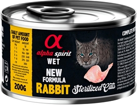 Alpha Spirit CAT Sterilised Rabbit